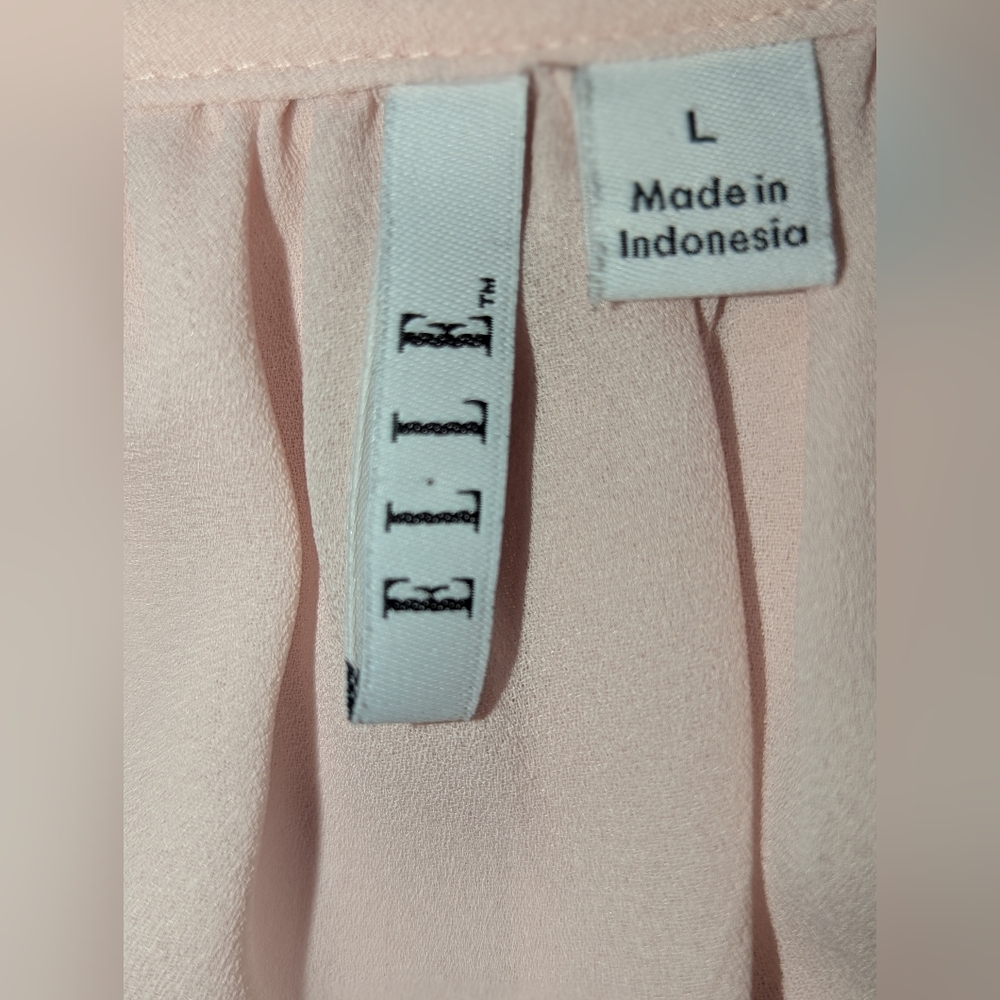 Elle Blush Ruffle Blouse - Picture 4 of 7